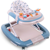 Dubak za bebe šetalica Klik-Klak plava-bež Jungle 40010437