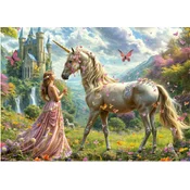 Educa - Puzzle Fairies, Unicorns and Butterflies - 500 dijelova