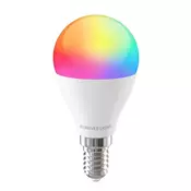 Forever Light LED žarnica, E14, RGB+W, 5W, 500lm, G45 z daljinskim upravljalnikom [RTV9000080]