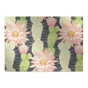 Decormat Podloga za pisarniški stol Cactus flowers 140x100 cm 2 cm
