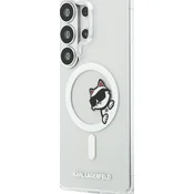 Karl Lagerfeld KARL LAGERFELD etui za SAMSUNG S26 Ultra KLHMS26L6HCPSCT (Magnetic IML Peekaboo Choupette), prozoren