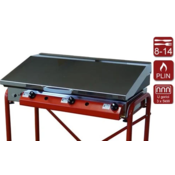 GORENC Plinski roštilj Gurman 80 Plus, Fe ploca, 2x5kW, 80x40cm