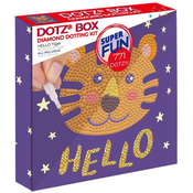 Diamond Dotz Dijamantski mozaik Hello Tiger, 15x15cm