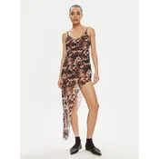 One Teaspoon Poletna obleka Goldie 26320 Rjava Slim Fit