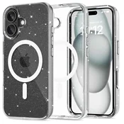 Ovitek Tech-Protect Flexair Hybrid Magsafe za iPhone 16 - z bleščicami