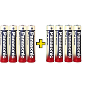 Panasonic Micro (AAA)-baterija alkalna P