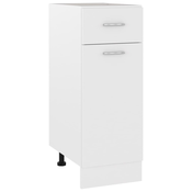 Ormaric s donjim ladicama Lyon Bijeli 30x46x81,5 cm Konstruirano drvo