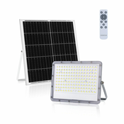 LED reflektor s solarnim panelom 200W 2000lm 6500K