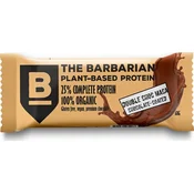 The Barbarian Beljakovinska ploščica Barbarian, organska čokoladna dvojna čokolada in maka, 68 g