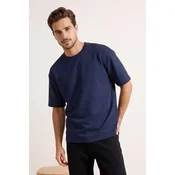 Trendyol Muška majica Tmnss26Ts00010, Tamnoplava