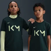 Kylian Mbappé Academy Older Kids Nike Dri-FIT Football Short-Sleeve Top - Green - Polyester