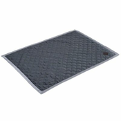 Mehka odeja Velvet granit - D 100 x Š 70 cm