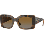 Vogue Eyewear VO5481S 2386T5 Polarized ONE SIZE (52) Havana/Rjava