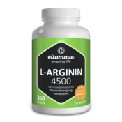 L-arginin s velikom koncentracijom djelatnih tvari 4500 360 kapsula