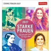 Starke Frauen Postkartenkalender 2027 - Kalender mit 53 Karten
