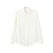 MANGO Bluza Basic off-bela