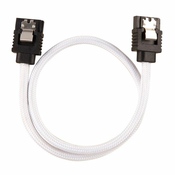 CORSAIR Premium Sleeved SATA Cable 2-pack - White