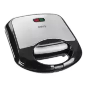 shumee Camry | CR 3018 | Aparat za sendviče | 850 W | Število plošč: 1 | Število tort: 2 | Keramična prevleka | Črna