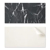 shumee Komplet samolepilnih vinilnih ploščic s potiskom, marmorni vzorec z žilami, 10x40x20 cm