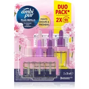 AmbiPur 3volution Flowers&Spring nadomestno polnilo 2x20 ml