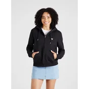 Guess Jeans Jopa GJ ZIP HOOD REG MINI W4YQ03 KC811 Črna Regular Fit