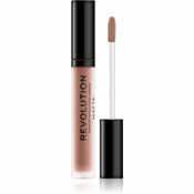 Makeup Revolution Matte mat tekoča šminka odtenek 101 Piece Of Cake 3 ml