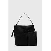 Usnjena torbica Marc OPolo črna barva, 40212191101138