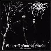 Darkthrone Under a Funeral Moon Našitek za šivanje 100 x 100 mm