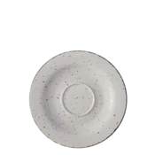Krožnik za kavno skodelico 15,5 cm - Gaya Atelier sive barve - 452167