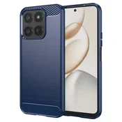 TPU gel ovitek Brushed Carbon za Honor 400 Smart/Honor X7d 4G/X7d 5G - moder