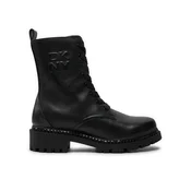 DKNY Škornji K4433012 Črna