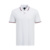 Pamucna polo majica Armani Exchange boja: bijela