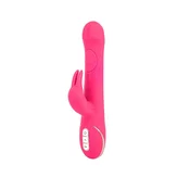 Vibe Couture Rabbit Quiver Pink – silikonski vibrator, 21,4 cm
