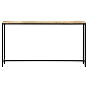 MAISON CHIC konzolna miza - miza ob steni 140x35x76 cm trden robusten mangov les, (21786653)