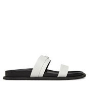 Natikači MICHAEL Michael Kors Mandy Flat Sandal 40S5MAFS2L Bela