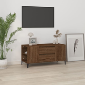 TV ormaric smedi hrasta 102x44,5x50 cm konstruirano drvo