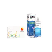 CooperVision Proclear Compatibles Sphere (6 leč) + ReNu MultiPlus 360 ml s posodico Dioptrija: -2.25, Ukrivljenost: 8.6, Premer: 14.2
