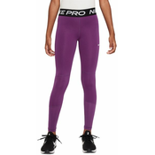 Djecje trenirke Nike Girls Pro Dri-Fit Leggings - viotech/black/white