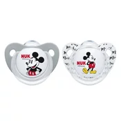 Nuk Silikonska duda Mickey, 0-6mj