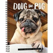 Doug the Pug 2026 6.5 X 8.5 Engagement Calendar