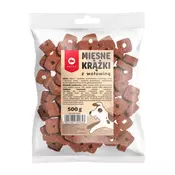 MACED MACED Mesne ploščice z govedino za psa - 500 g