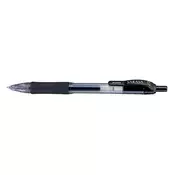 Gel olovka ZEBRA Sarasa Retractable s gumbom za izvlačenje, 0,7 mm, crna, 46810