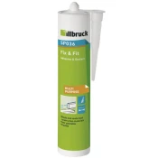 Lepilna in tesnilna masa Fix & Fit SP036 illbruck, 310ml, bela