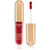 Bourjois Cloud Creme Velvet Matte ultra matirajoča tekoča šminka odtenek 08 Chérie Cherry 3.1 ml