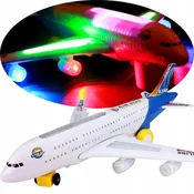 shumee VELIKO POTNIŠKO LETALO A380 TEČE ZVOK 22 cm