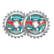 TOTAL Kotouč pilový ultra tenký, TCT, 185 mm, set 2ks, industrial TAC2331853