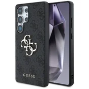shumee Ovitek za Samsung Galaxy S25 Ultra Guess Big 4G Logo Classic črn