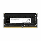 Lexar LD4AS016G-B3200GSST, 16 GB, 1 x 16 GB, DDR4, 3200 MHz, 260-pin SO-DIMM