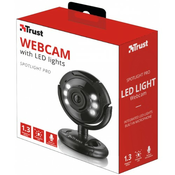 Spletna Kamera Trust SpotLight Pro Webcam z LED osvetlitvijo