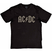 AC/DC Majica Logo Hi-Build Unisex Black S